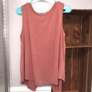 DONATING Open back tank- great for summer !